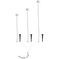 Грунтовый светильник 10,5W, 3000K, Arte Lamp MOTUS A1081PA-3WH, белый