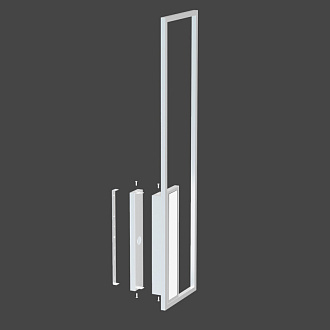 Бра 25*6,6*100 см, LED *  49W, 3000К Mantra Boutique 7662, белый