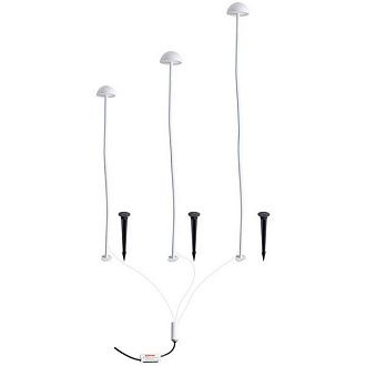 Грунтовый светильник 10,5W, 3000K, Arte Lamp MOTUS A1081PA-3WH, белый