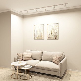 Светильник 17 см, Denkirs Bell DK6050-WH, белый