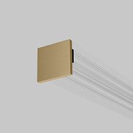 Brass Line Заглушки для накладного шинопровода (латунь) (2шт) 85230/00, 2*1*см, Elektrostandard Line Magnetic 85230/00, латунь
