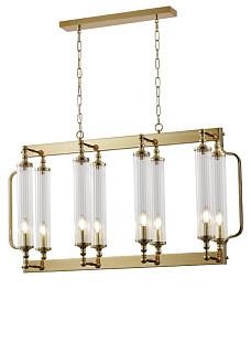 Люстра 102 см Crystal Lux TOMAS SP8 L1000 BRASS Латунь