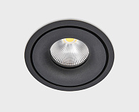Встраиваемый светильник 14,5*7,6 см, ITALLINE IT06-6018 black 4000K, вр 13 см
