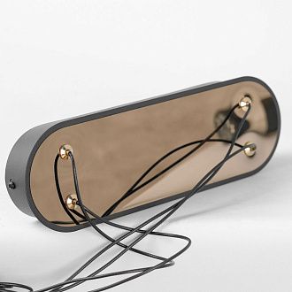 Линейно-подвесной светильник *102*45-150 см, 1*LED*40W, 4000K, Lussole Hidalgo LSP-7410, серый