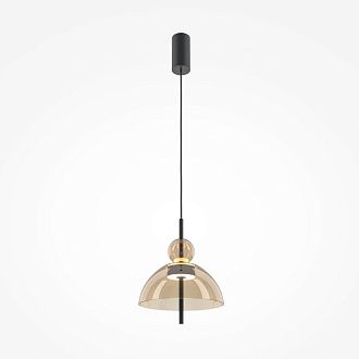 Подвесной светильник 25*25*349,5 см, LED*12W, 3000K, Maytoni Bangkok MOD185PL-L12CG3K1, черный