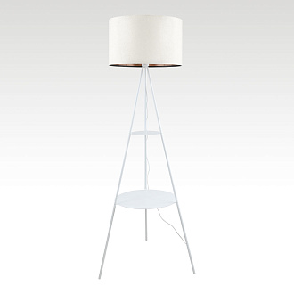 Торшер 56*155 см, 1*E27*40W Lussole Levy LSP-0669 белый