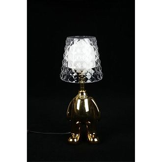 Детская настольная лампа 13*35 см, 1*G9, 5W, Aployt Kosett APL.652.04.01, золотой