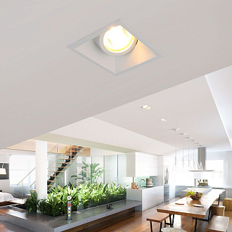 Встраиваемый светильник Elektrostandard 6070 MR16 WH белый 4690389097997 СНЯТ С ПР_ВА