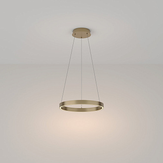 Светильник 40 см, 25W, 3000K Maytoni MOD058PL-L22BS3K, латунь