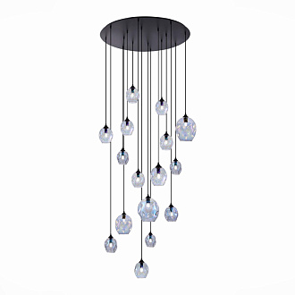 Люстра подвесная 117 см, ST LUCE IDESIA SL1188.403.16 Черный