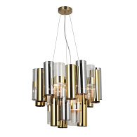 Подвесная люстра 55*120 см, 8*E14, 480W, Favourite Rulla 4477-8P золотой