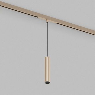 Светильник на шине *4*20 см, *LED*8W, 3000K, Denkirs SHINE PRIME SPOT 3000К | ШАЙН ПРАЙМ СПОТ 3000К DK4744-CP, шампань