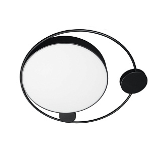 Светильник 50 см, 1*LED*36W, 4000К Loft It 10062 Mike, Черный