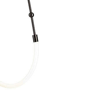 Подвесной светильник 398*60 мм, 1*LED 13W 3000-6500K хром Indigo Corda V000059L, 14010/1P Chrome