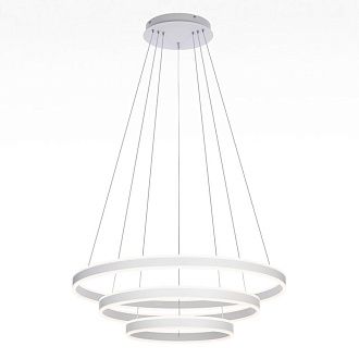 Люстра 80*120 см LED*195 W, 3000 / 5500 К Citilux Дуэт Белый CL719680
