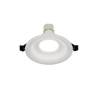 Светильник 12 см, Maytoni Technical DL097-GU10-W, белый, вр 9,5 см