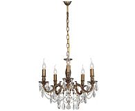 Люстра *52*91 см, 5*E14*60W, Lucia Tucci Firenze FIRENZE 141.5 antique, бронзовый
