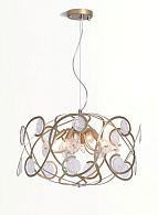 Люстра Ø580 x H710 (1310), мм, 7*40W (280W), CHAMPAGNE GOLD (ЗОЛОТИСТОЕ ШАМПАНСКОЕ) NewRgy 5235/1P-7 CHAMPAGNE GOLD
