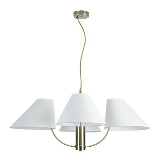 Подвесная люстра 85 см, Arte Lamp RONDO A4086LM-4AB, бронза