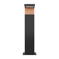 Уличный светильник 10*12 см, 1*LED*5W, 3000К Loft It 100001/600 Oak, Черный, золото
