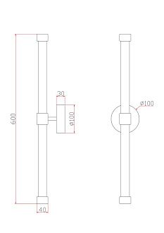 Бра *10*-60 см, *LED*10W, Freya Джеди / Jedi FR6108WL-L10G, Белый с Золотом