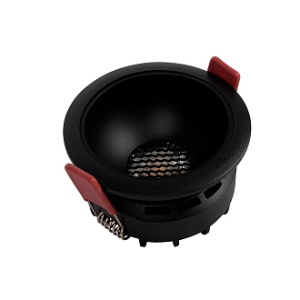 Встраиваемый светильник 8*5 см, 1*LED*7W 4000K LOFT IT Comb 10330/B Black черный, вр 7,5 см