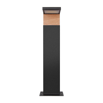 Уличный светильник 10*12 см, 1*LED*5W, 3000К Loft It 100001/600 Oak, Черный, золото
