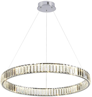 Светильник 70 см, 45W, 4000K, Odeon Light L-vision 4930/45L, хром