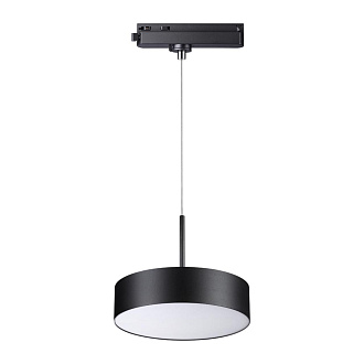 Светодиодный светильник 22 см, 30W, 4000K, Novotech Prometa 358768, черный