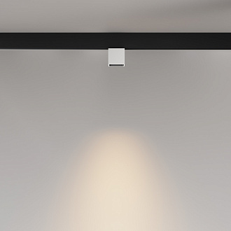 Светильник на шине 19,3*5,3*9,6 см, LED, 7W, 3000К, Maytoni Technical Alfa S TR133-2-7W3K-W белый