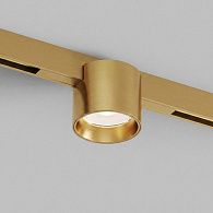 Светильник на шине 16*7*6,7 см, *LED*8W, 3000K, Denkirs SHINE PRIME SPOT 3000К | ШАЙН ПРАЙМ СПОТ 3000К DK4763-SB, сатинированная латунь