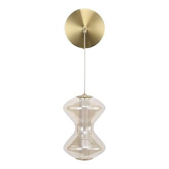 Бра 14*22*-42 см, 1*LED, 6W, 3000K, ST-Luce Spine SL6136.201.01, золотой