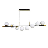 Подвесной светильник 150*34 см, 8*E14 черный Arte Lamp Alcor A2224SP-8BK