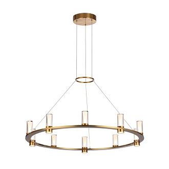 Подвесной светильник *4*200- см, 8*LED*45W, 3000K, Odeon Light Defance 7144/70L, бронзовый