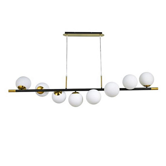 Подвесной светильник 150*34 см, 8*E14 черный Arte Lamp Alcor A2224SP-8BK