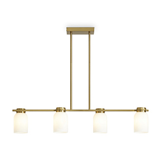 Светильник 88 см, Freya Kamelia FR5446PL-04BS, латунь