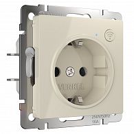 W1171603 Умная розетка, слоновая кость Werkel, 4690389176081