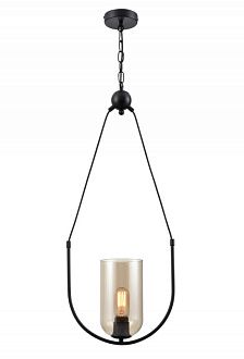 Подвесной светильник 12*30*160 см, 1*E27 черный Vele Luce Fiamma VL5812P01