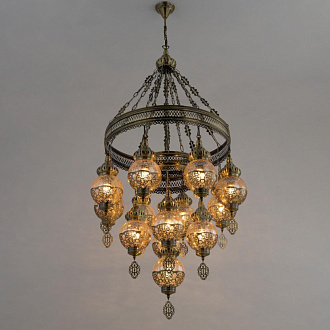 Люстра 74 см Citilux Каир CL419193 бронза