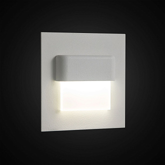 Встраиваемый лестничный светильник Citilux Скалли CLD006K0, Белый