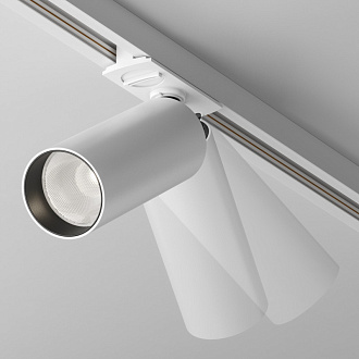 Светильник 16 см, 12W, 4000K, Maytoni Unity Focus LED TR021-1-12W4K-W-D-W, белый, 24°, Dim Triac