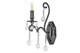 Бра *12*39 см, 1*E14*40W, Dio D`arte Isola Nickel Black Isola E 2.1.1.600 NB, Матовый никель