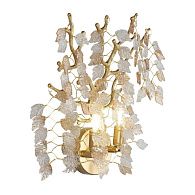 Бра 40 см, Omnilux Cavriglia OML-52801-02, золото