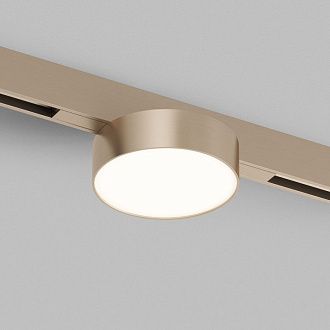 Светильник на шине 16*9,5*5,4 см, *LED*8W, 3000K, Denkirs SHINE PRIME FLOW 3000К | ШАЙН ПРАЙМ ФЛОУ 3000К DK4762-CP, шампань