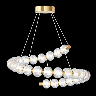 Подвесной светильник 80*80*341 см, LED, 40W, 3000К, Maytoni Amulet MOD555PL-L35G3K золотой