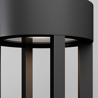 Светильник настенный 9*9*20 см, LED, 9W, 3000К, Maytoni Vint O458WL-L9GF3K серый