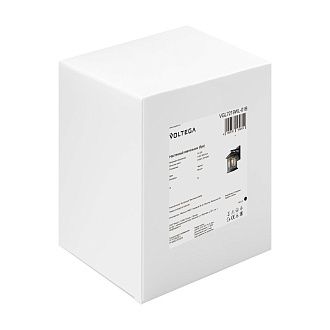 Уличное бра 19,5*15*-24,5 см, 1*E27*40W Voltega  VGL7219WL-01B, Черный