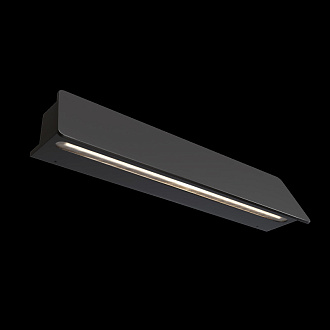 Светильник настенный 9*40*8 см, LED, 10W, 3000К, Maytoni Trupp O429WL-L10GF3K серый