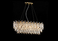 Люстра L800 x W300 x H290 (1200), мм, 6*40W (240W), H GOLD (Золото) NewRgy NW076-L800*W300*H290 OVAL H GOLD