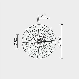 Настенный светильник MODESTYLE MS.1500.01